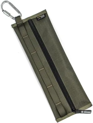 Leisure outdoor storage long bags, camping accessories storage, waterproof miscellaneous items, ground nailing and hanging