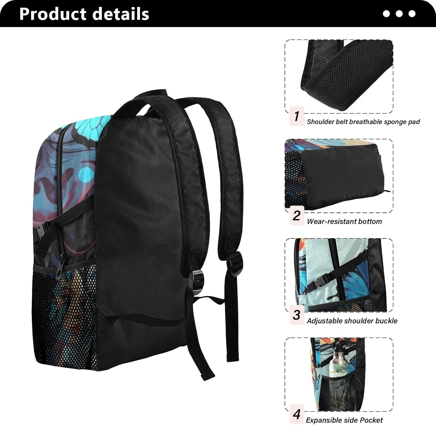 Lightweight Foldable Backpack, Waterproof for Hiking and Camping, Lightweight Backpack