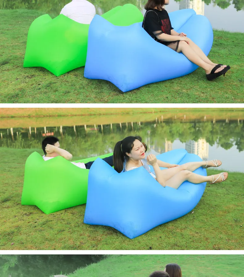 Lightweight Sleeping Bag Waterproof Inflatable Bag Lazy Couch