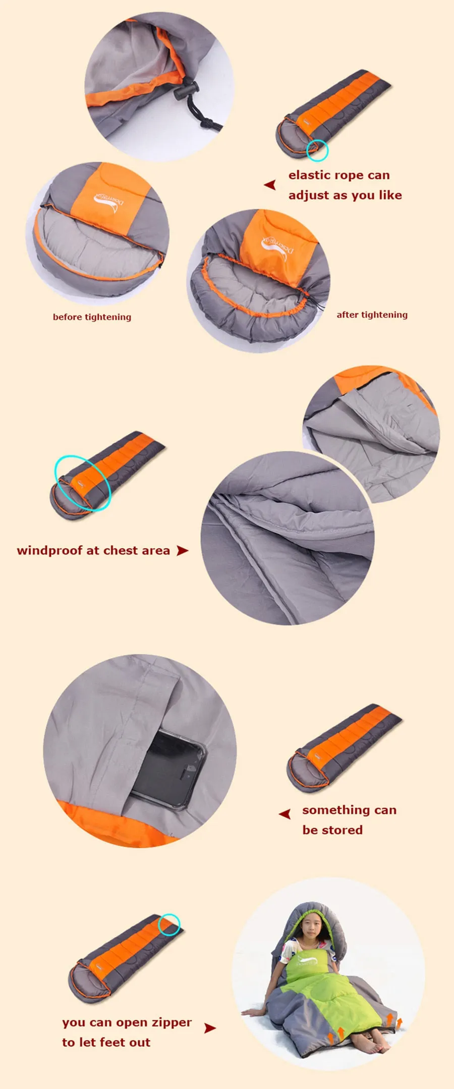 Lightweight Sleeping Bag