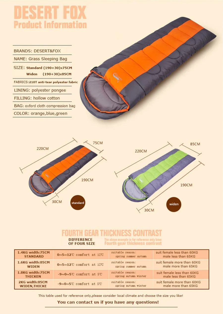 Lightweight Sleeping Bag