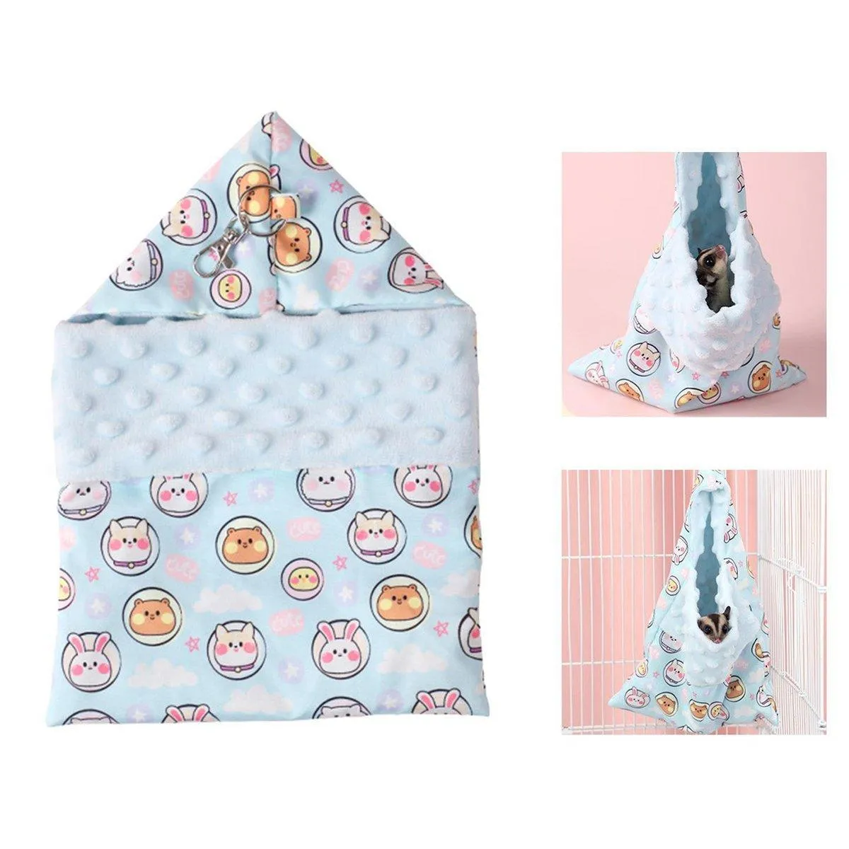 Lightweight Summer Cotton Sleeping Bag Nest Hamsters Small Pets Nest Hammock