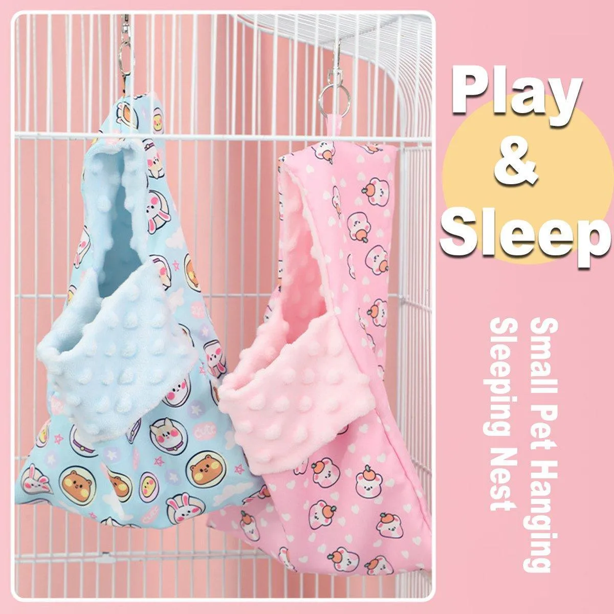 Lightweight Summer Cotton Sleeping Bag Nest Hamsters Small Pets Nest Hammock