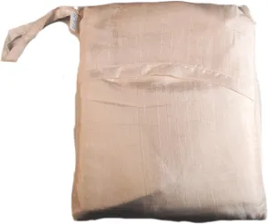 Ltd Luxury Fair Trade Oriental Silk Double Sleeping Bag Liner - Choice of Colours (White)