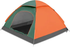 Magshion Camping Tent for 1 or 2 Person Weatherproof Spacious Lightweight Portable Backpacking Blue Dome Tent with Carry Bag for Backpacking Traveling, Easy Set Up
