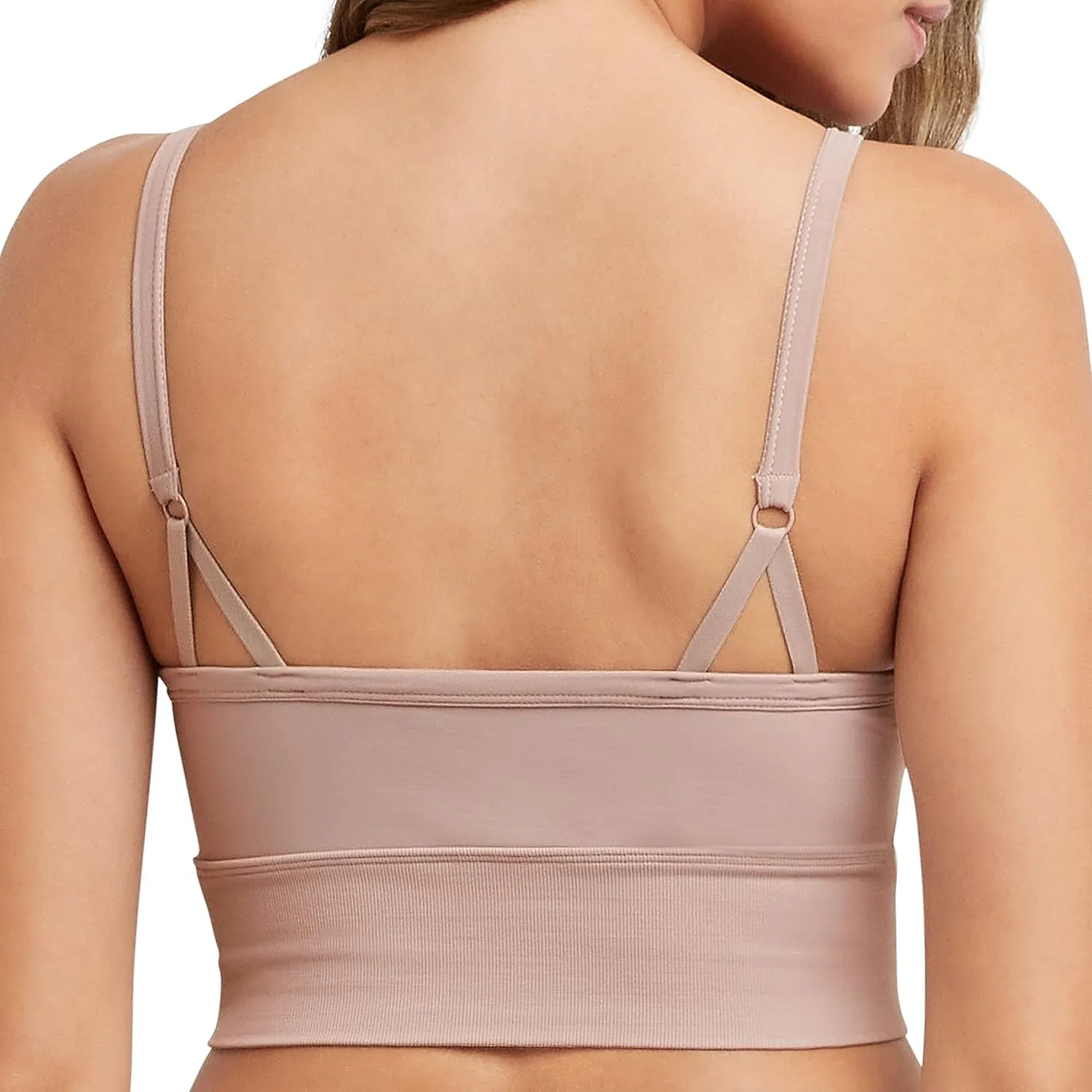 Maidenform Women's M Seamless Crop Tank Wireless Bralette