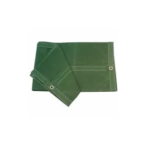 Manufacturer Varies Tarp,Green,Cotton Canv,19.5ft L,19.5ft W 5WTU9 - 1 Each