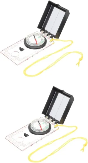 Map Ruler Gear Camping Compass Measure Portable Compass Hiking Compass Outdoor Compass Hiking Tools