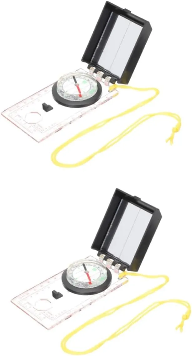 Map Ruler Gear Camping Compass Measure Portable Compass Hiking Compass Outdoor Compass Hiking Tools