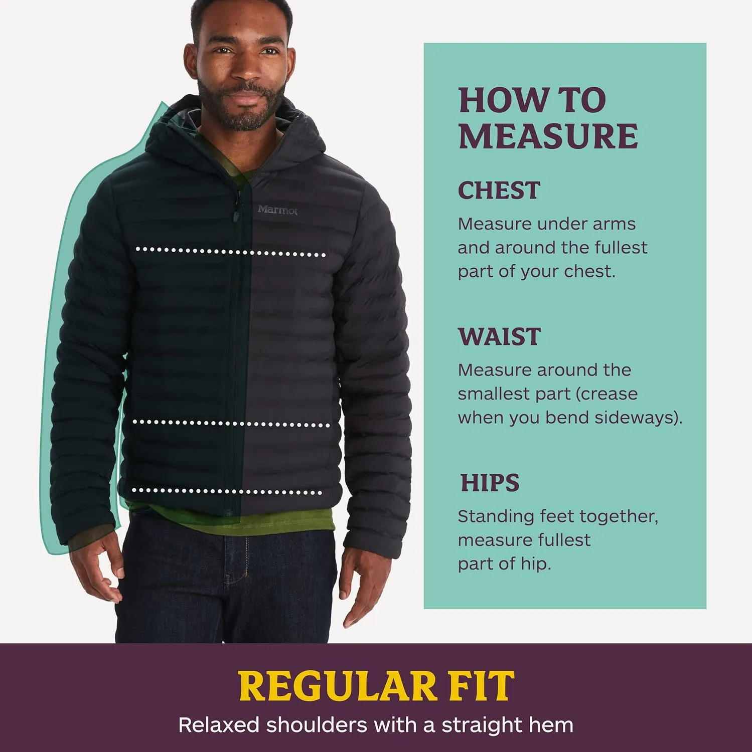 MARMOT Men's Echo Featherless Hoody - Lightweight Down-Alternative Puffer Jacket with Hood