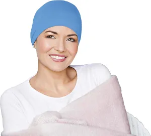 MASUMI Chemo Organic Headwear - Sleep Cap | Cancer Headwear for Men & Women | Unisex Sleeping Hat | 95% Cotton Beanie
