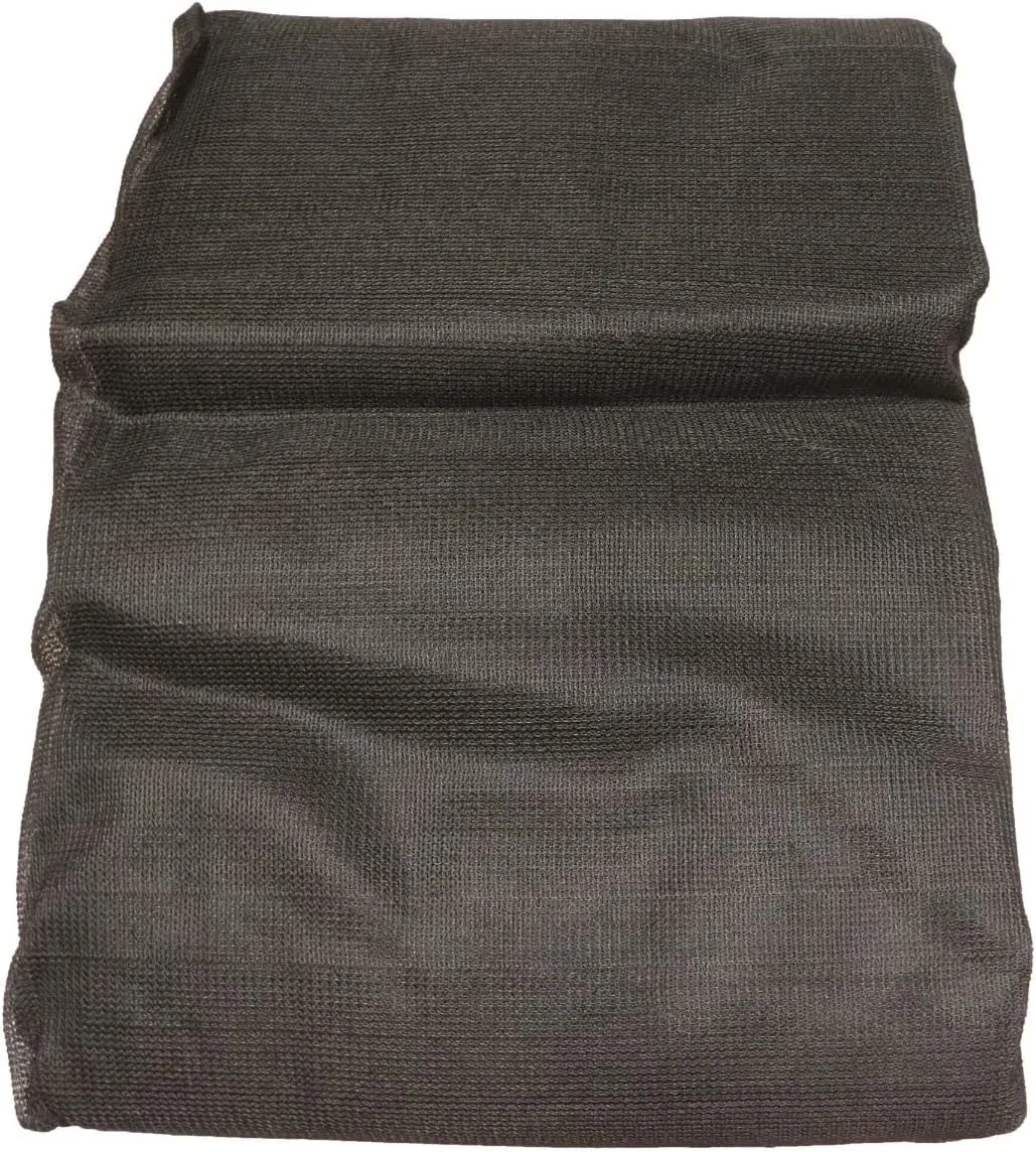 Mesh Tarp, Sun Shade, Heavy Duty Cover for Patio Screen, Canopy Tent, Truck, Screens, Camping, Pool, Tents, Shelter, Water, UV and Tear Resistant, Indoor/Outdoor Black Tarp, 10' x 12'
