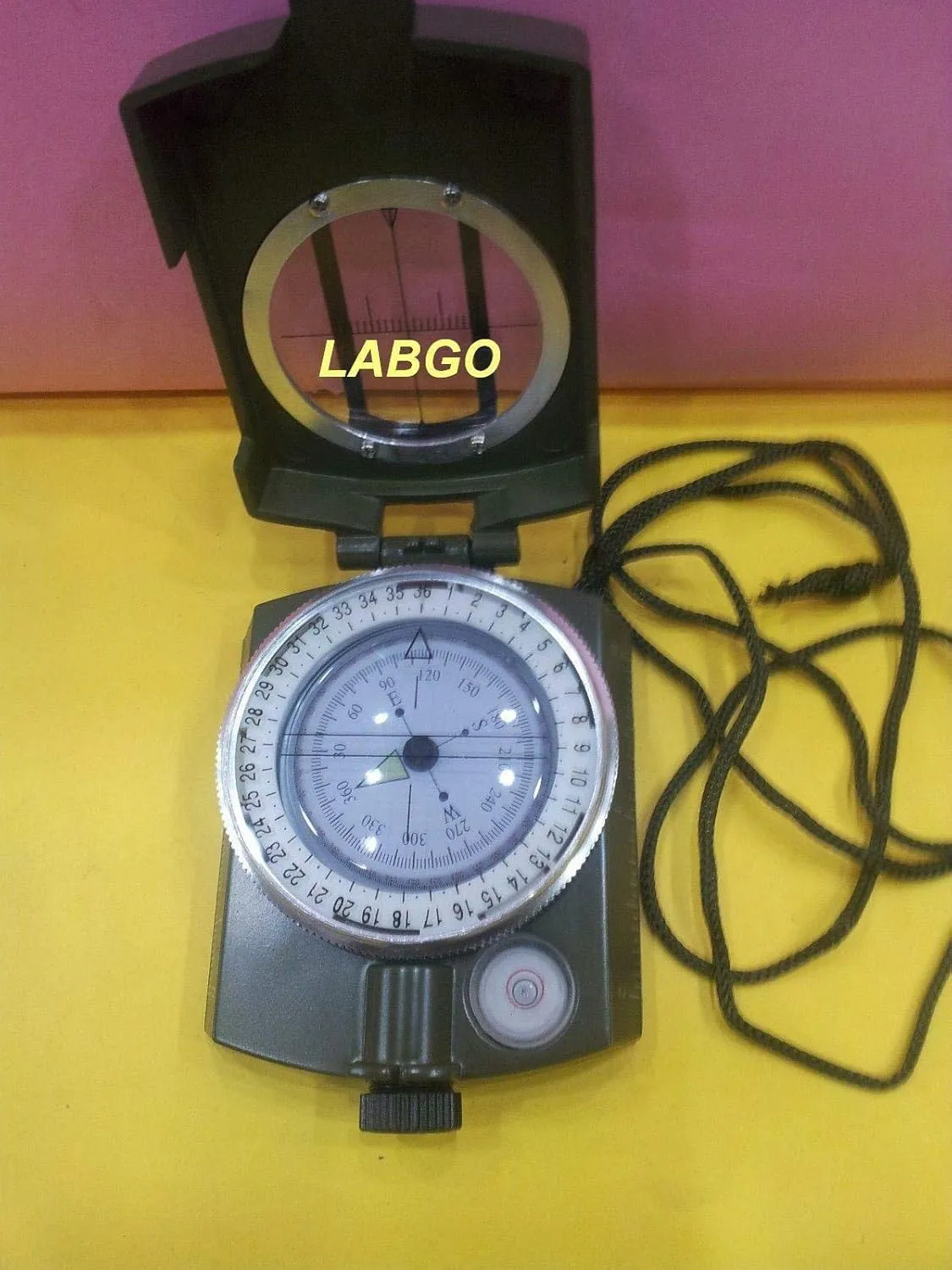 MG Scientific Metallic Liquid Filled Prismatic Compass Rr1