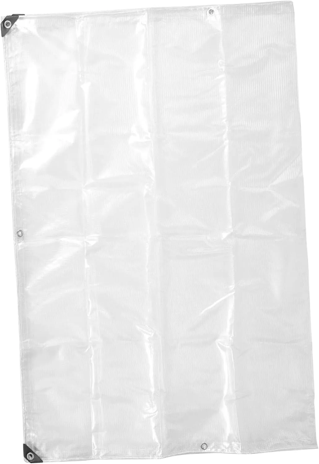 Milisten Durable Camping Tarp Lightweight Sunlight Cover Transparent Tarp for Greenhouse Outdoor Use Easy to Carry Tear Resistant