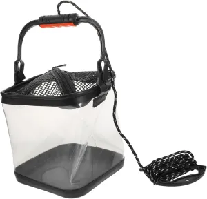 Milisten Portable Outdoor Water Container with Rope Handle for Fishing Camping Hiking Car Wash Durable Foldable Design for Easy Storage