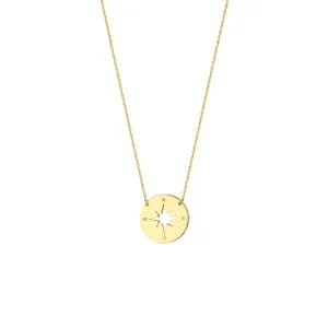 Mini Compass Necklace