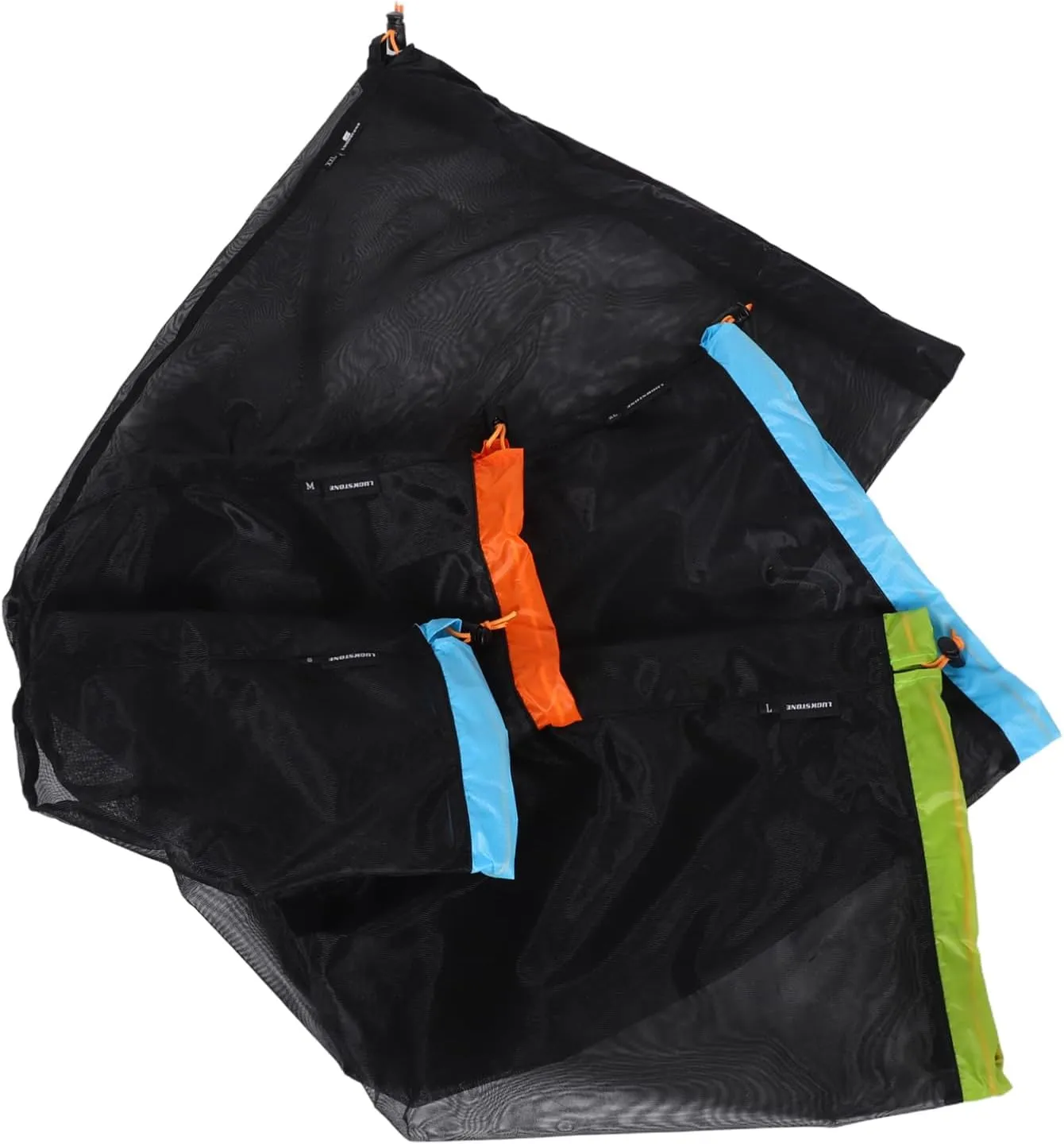 Mipcase Large Duffle Bag Set for Camping Sleep Bag Liner Men's Travel Outdoor Mesh Sack Drawstring Sack Hiking