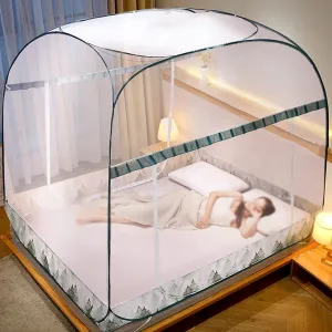Mosquito Net Tent,Foldable Mosquito Net Bed Canopy,Portable Travel Mosquito Mesh Net,Canopy,Insect Screen(1.35m)