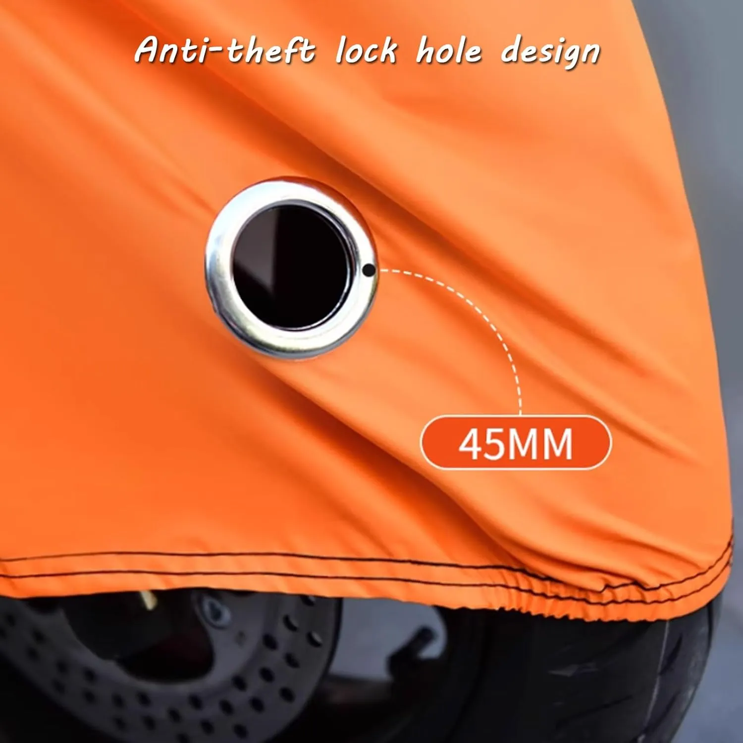 Motorcycle Cover for Yamaha XG250 Tricker,All Season Waterproof Outdoor Storage Bag with Lock-Holes Oxford Fabric Protective Tarp,C-M