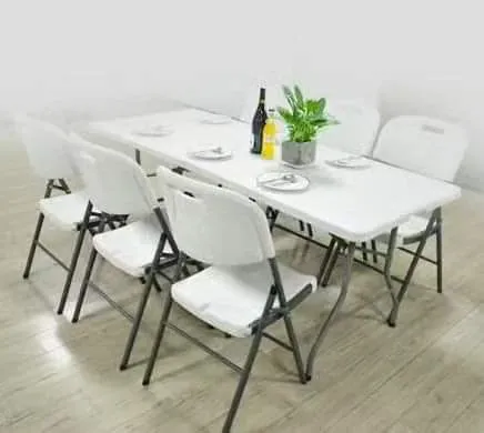Moulded Plastic Foldable Table 1.8M