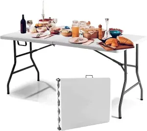 Moulded Plastic Foldable Table 1.8M