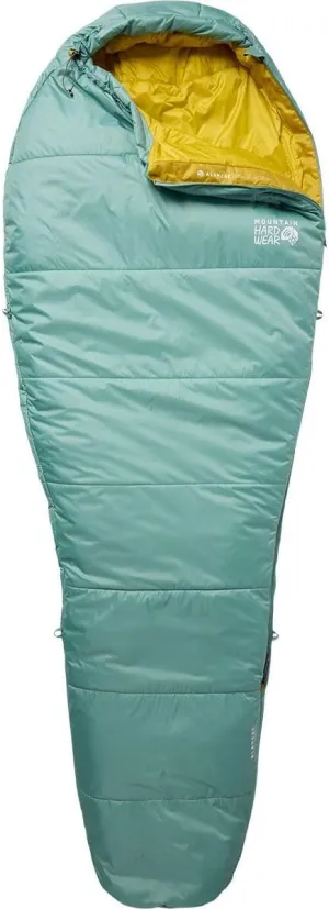 Mountain Hardwear Alamere Sleeping Bag: 20F Synthetic, Lichen Green, Long/Left Zip