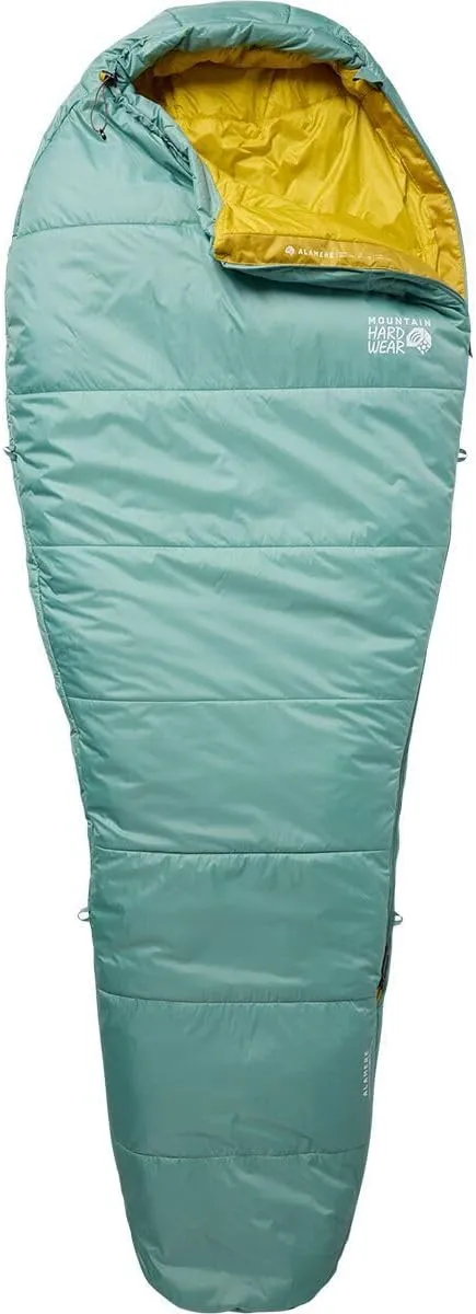 Mountain Hardwear Alamere Sleeping Bag: 20F Synthetic, Lichen Green, Long/Left Zip