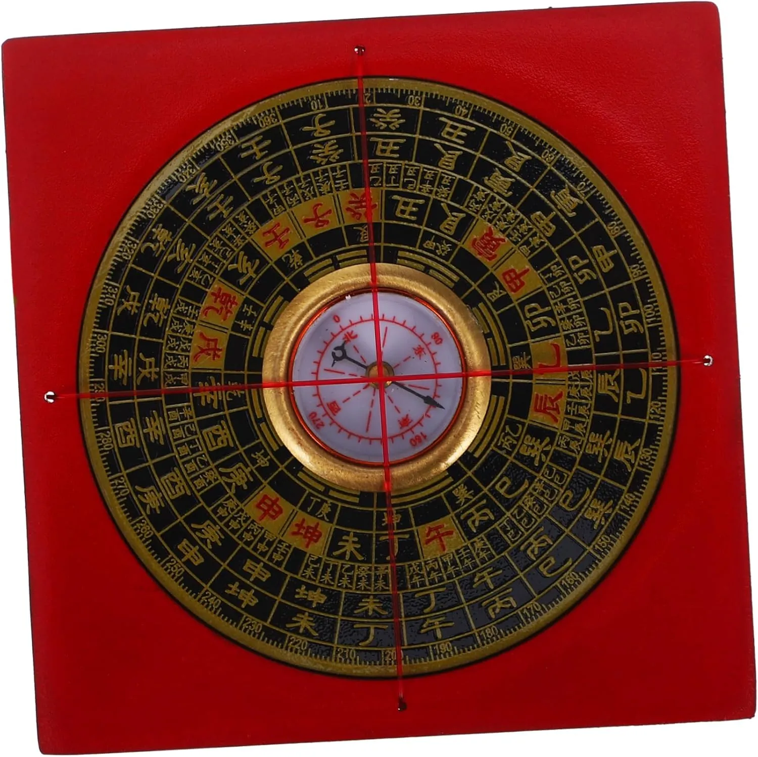 Multi-use Mini Compass High Precision Portable Chinese Style Compass for Camping Hiking and Outdoor Navigation Activities