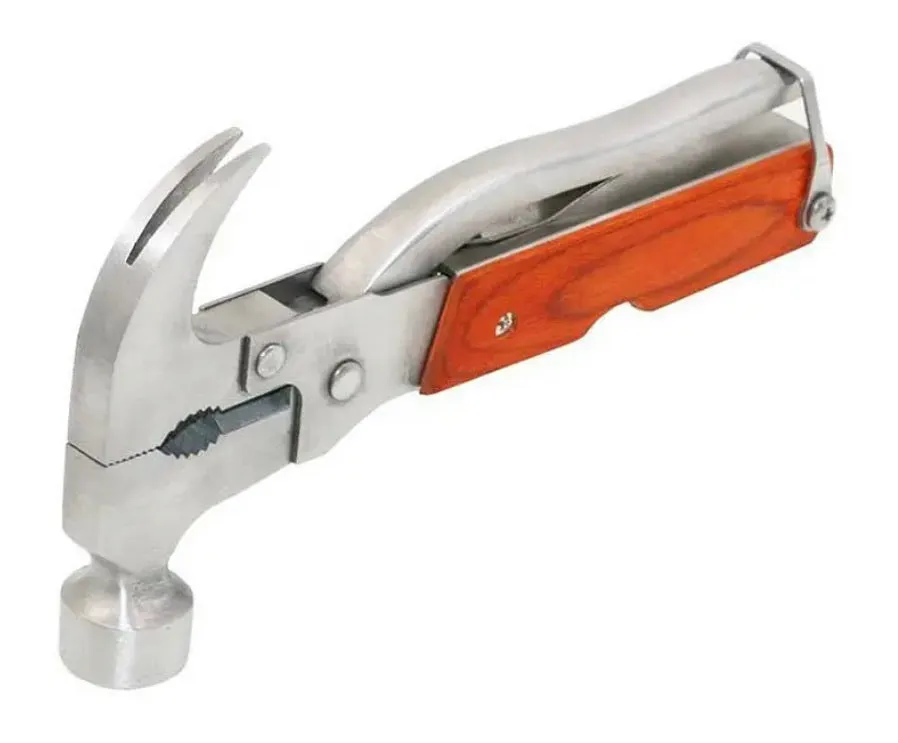 Multifunction Foldable Pliers Knife Screwdriver Emergency Pocket Tool Hammer