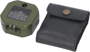 Multifunctional Compass with Inclinometer, High Accuracy Pointer Navigation Compass, Zinc Alloy Shell, for Outdoor Adventure, Hiking, Survival, Glow in The Night, Shockproof