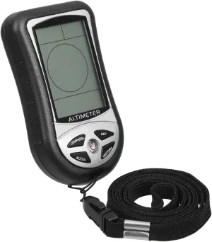 Multifunctional Outdoor Device Compass Altimeter Barometer for Safe and Accurate Navigation in The Wilderness