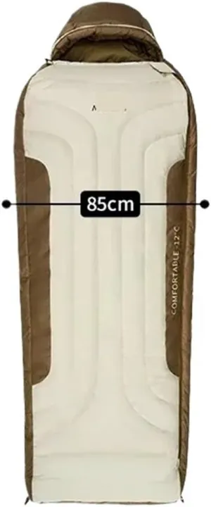 Mummy Style 650FP Duck Down Sleeping Bag -25 to -12℃ | Warm Windproof Snow Camping Gear