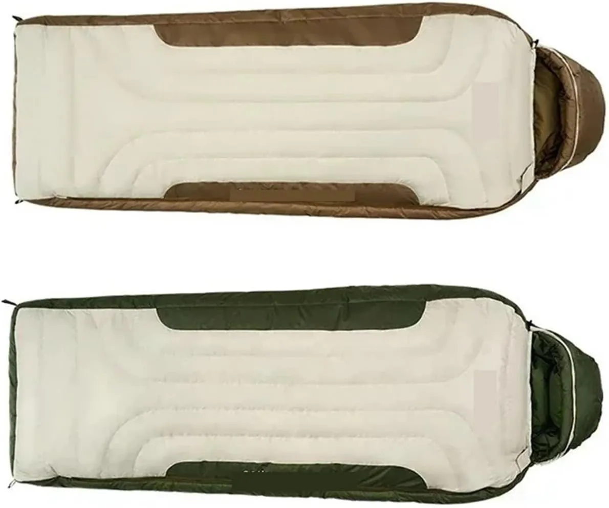 Mummy Style 650FP Duck Down Sleeping Bag -25 to -12℃ | Warm Windproof Snow Camping Gear