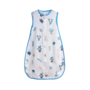 Muslin Toddler Sleeping Sack 0.5 TOG LARGE – Lightweight & Breathable Baby Sleep Bag, Summer Wearable Blanket for 3-5 Years Old,All Seasons Sleeper Sacks