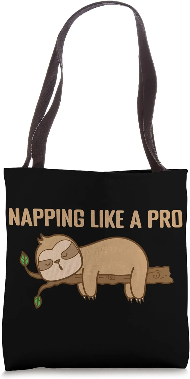 Napping like a Pro Dreamer Pajamas Pajamas Tote Bag