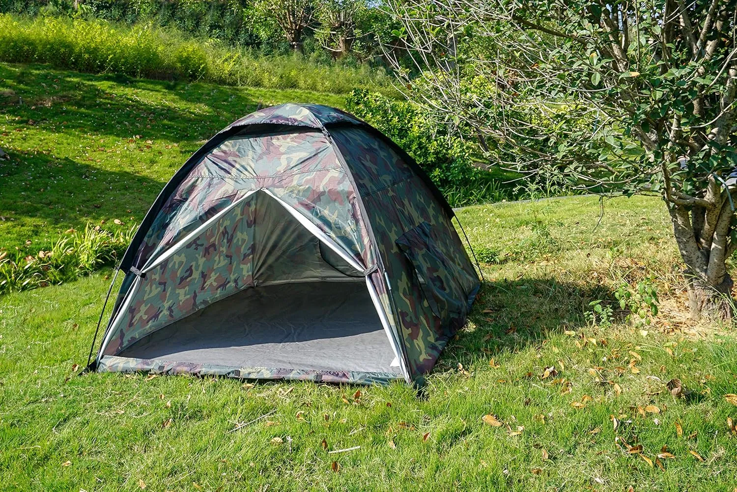 NARMAY® Play Tent Camouflage Dome Tent for Kids Indoor/Outdoor Fun - 60 x 60 x 44 inch