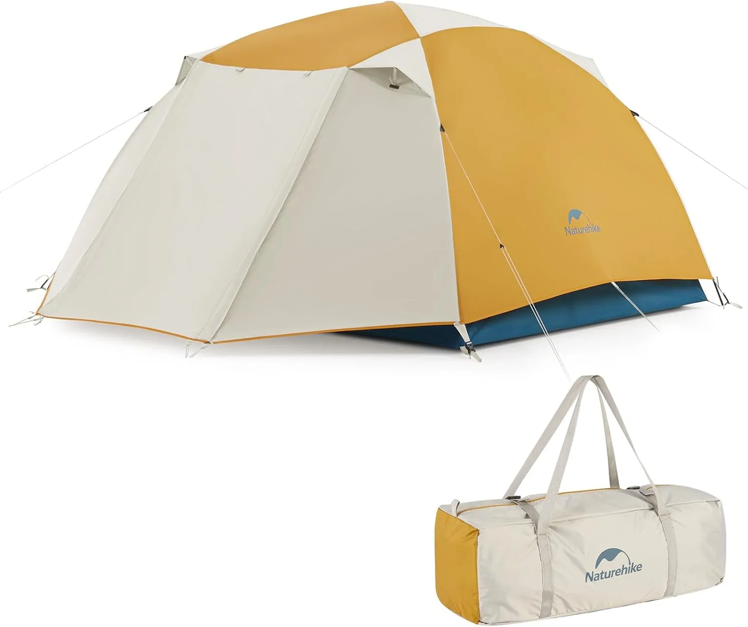 Naturehike Camping Tent, 2/3 Person Double Layer, Instant Easy Setup, Waterproof PU2000mm, 54 MPH Wind Resistance, UPF 50 , Outdoor Tent for Camping, Festivals, Backyard, Sleepovers
