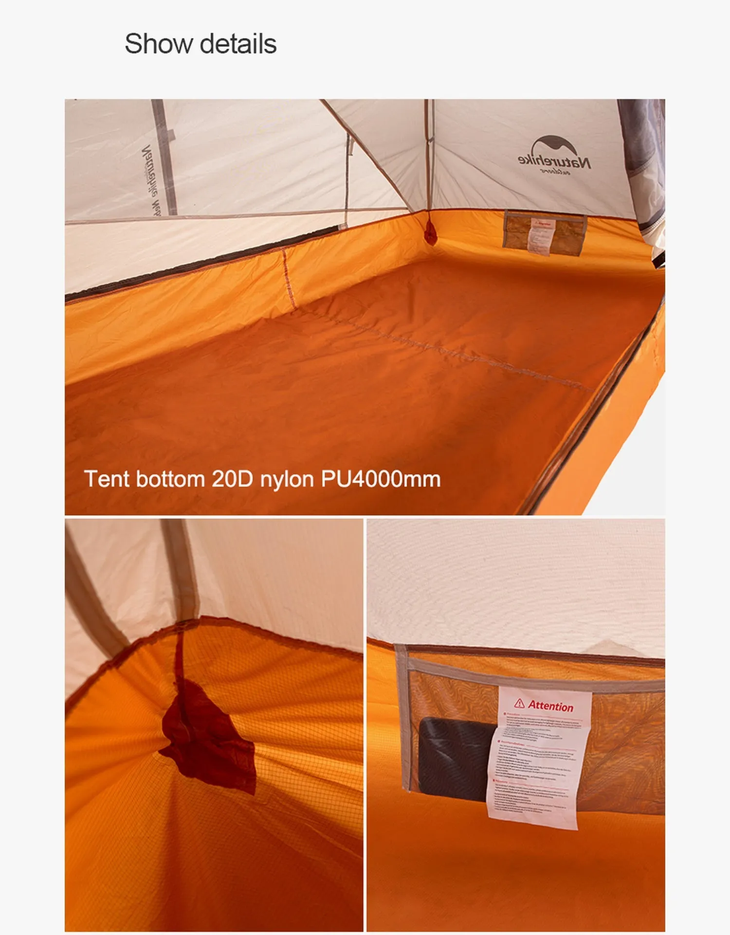 Naturehike Nebula 2 ultra-light double resident tent NH19ZP011