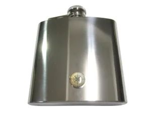 Nautical Compass Navigation 6oz Flask