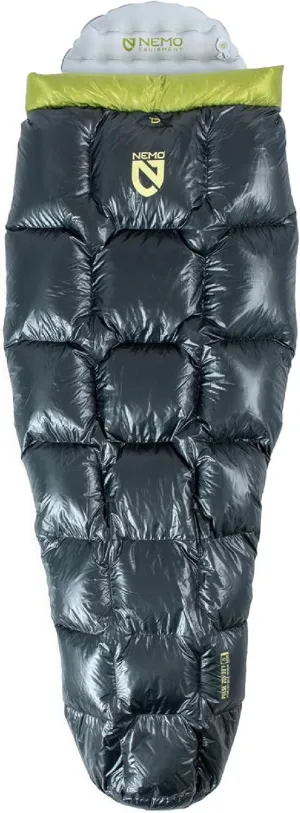 NEMO Equipment Pulse Endless Promise Ultralight Backpacking Quilt - Birch Bud/Goodnight Gray - Regular