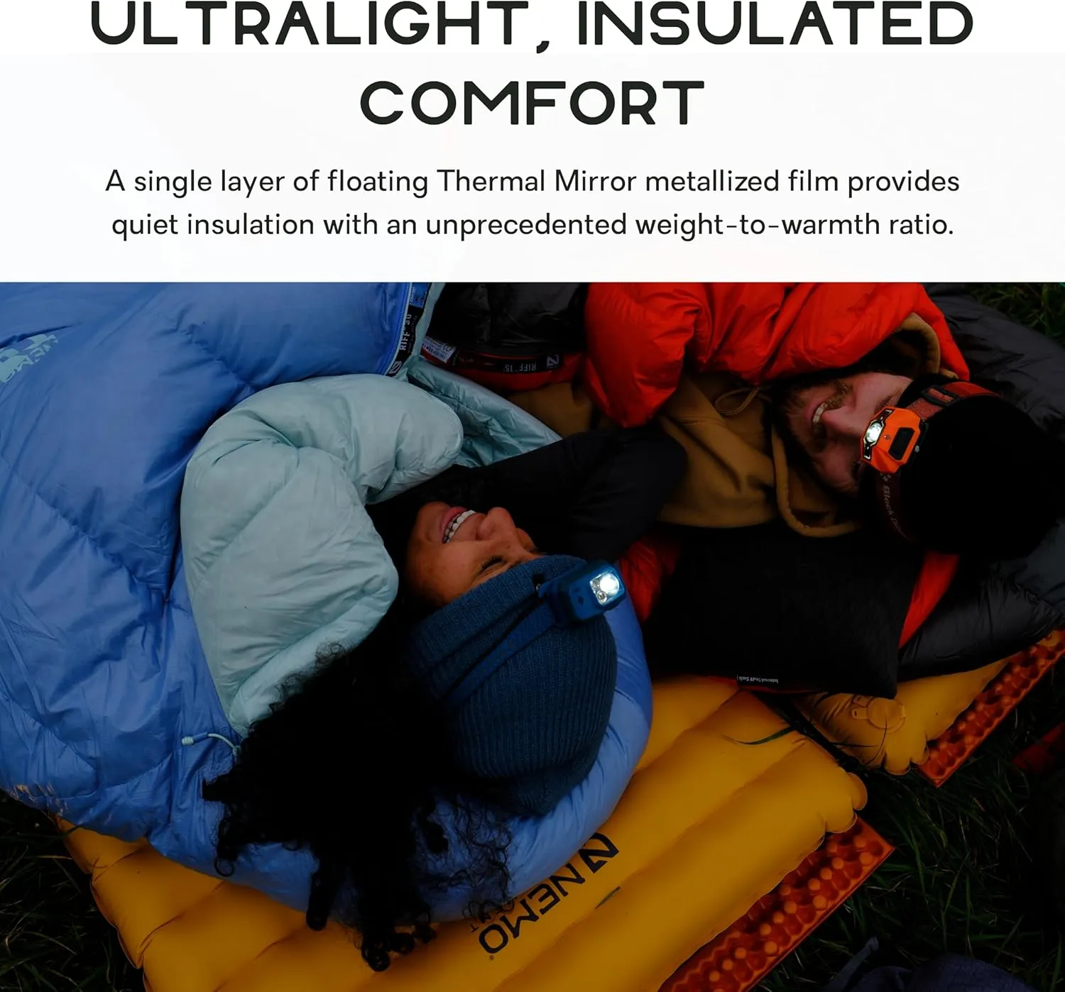 Nemo Tensor Trail Ultralight Insulated Sleeping Pad, Regular Mummy
