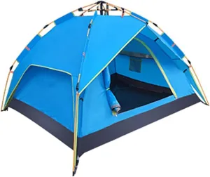 NIEH Tent Family Camping Outdoor Portable Backpack Portable Waterproof Double-Layer Dual-Purpose