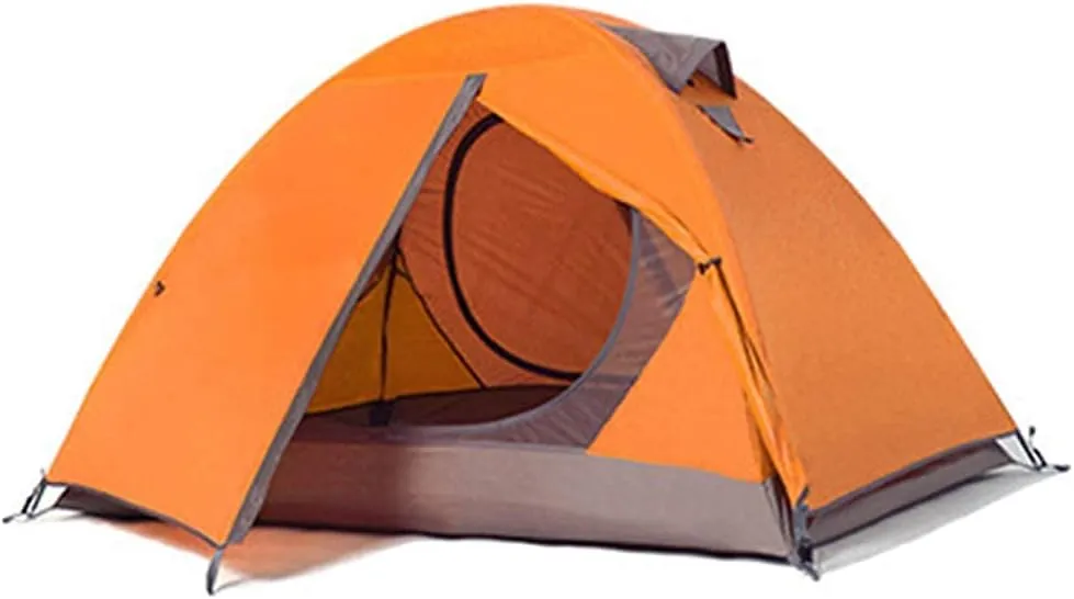 NIEH Tent Outdoor Portable Double-Layer Windproof and Rainproof Ultra Light Backpack Mountaineering Beach Instant Camping Hiking