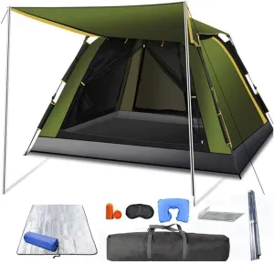 NIEH Tent Windproof Outdoor Camping Tent Outdoor Inflatable Tent People Oversized Tent Suitable for Camping