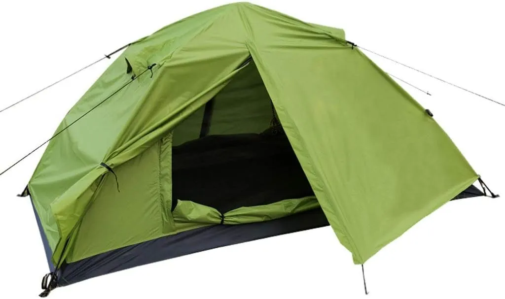 NIEH Tent Windproof Waterproof Camping Tent Outdoor Individual Automatic Tent Double Layer Waterproof Sunscreen Quick Opening Fishing Tent Outdoor Camping Supplies Easy Large Capacity