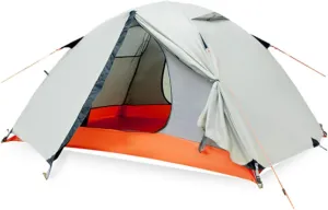 NIEH Tents for Camping Outdoor Double Layer Ultralight Aluminum Pole Windproof Camping Tent 2.51KG Beach Tent