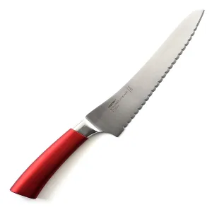 Norpro UNI Knife All Purpose Kitchen 8 in Serrated Stainless Steel Blade for Tomatoes Bread Meat