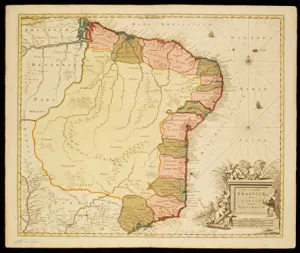 Nova et Accurata Brasiliae totius Tabula.