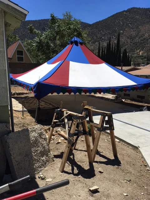 Oakenfoot Faire Tents - 20-foot "Maker" tent system