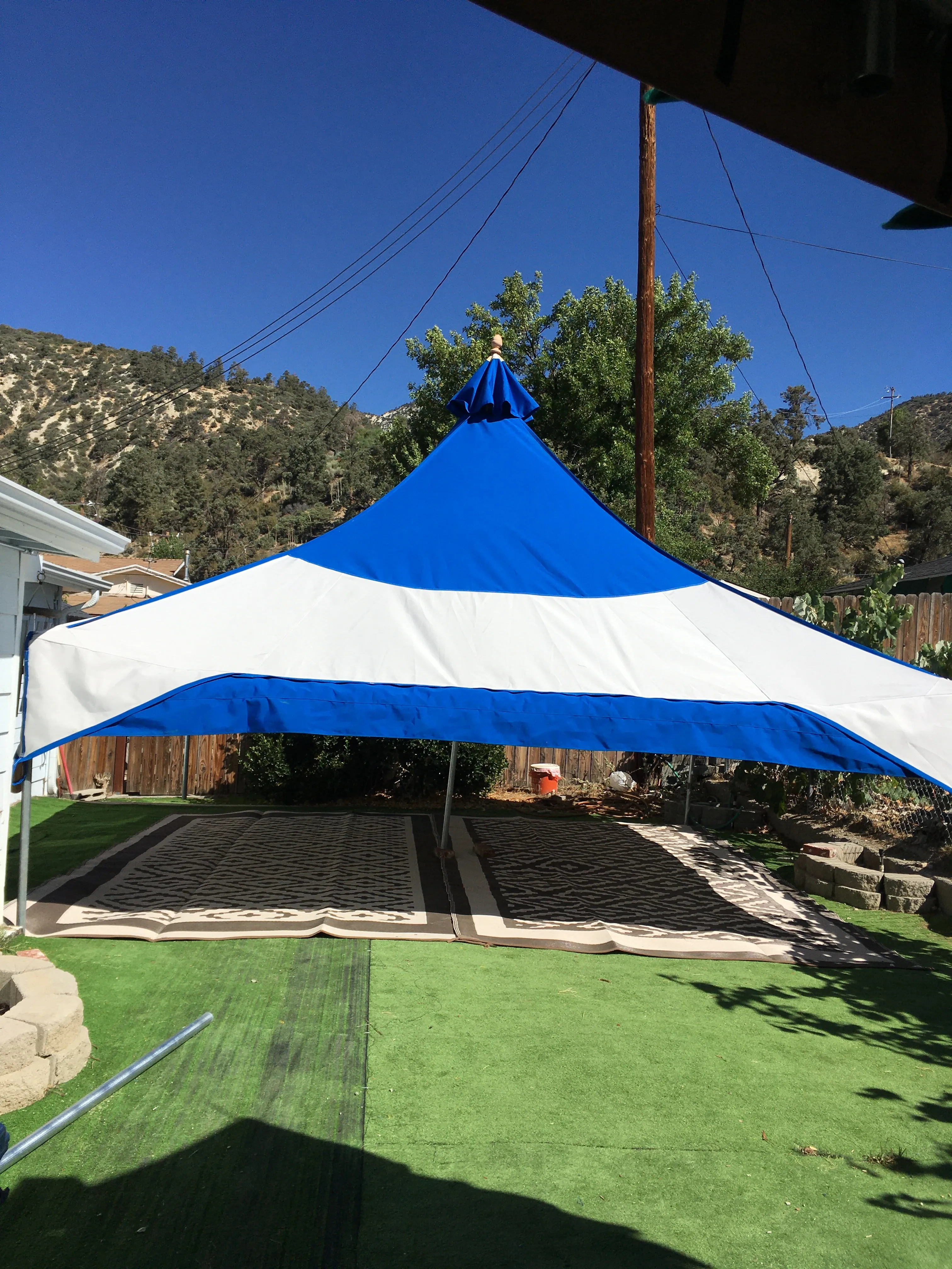 Oakenfoot Faire Tents - 20-foot "Maker" tent system